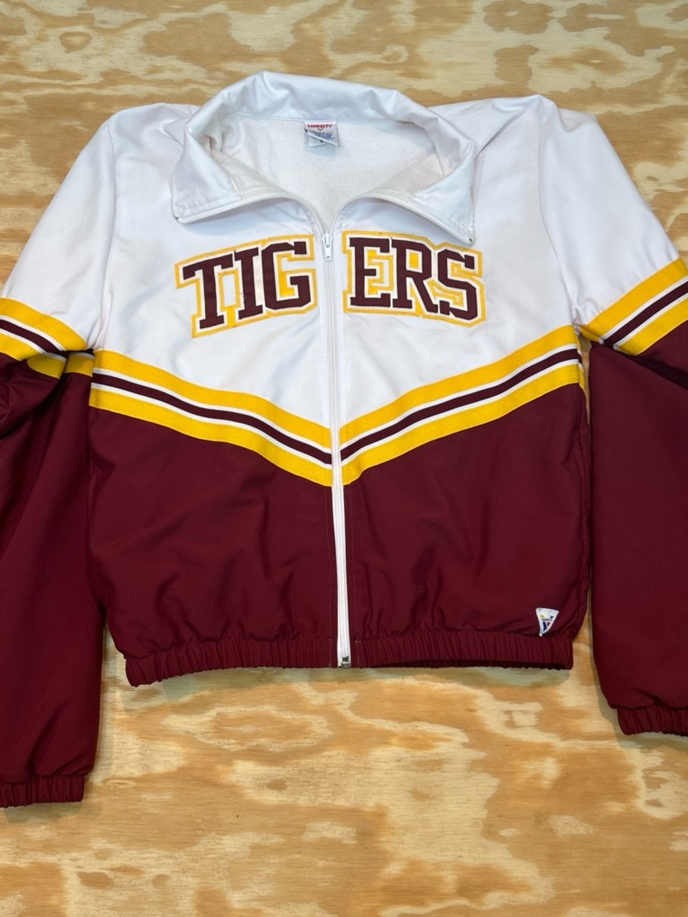 Vintage 1990’s Varsity Tigers Cheerleader Windbreaker Size M